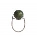 ONDA-RESIN, STERLING SILVER RING. Original Handcrafted Jewel - VOAONDARSVE01 - Original Version